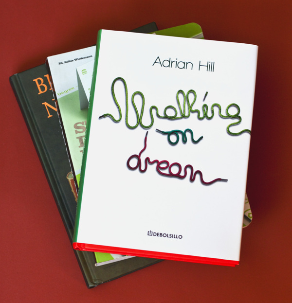 Walking On Dream | Typography-Lettering #cords #lettering #book #cover #editorial #typography