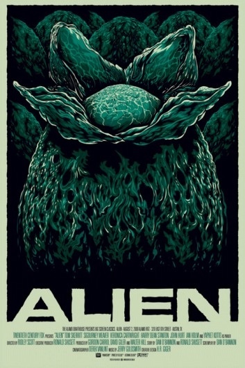 Sci-Fi-O-Rama / Science Fiction / Fantasy / Art / Design / Illustration #alien #movie #vintage #poster