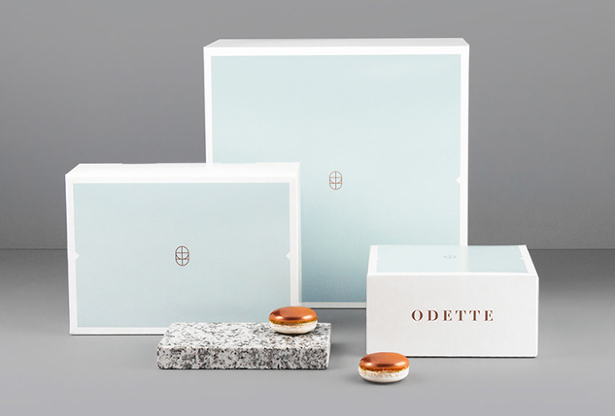 Odette by Dmowski & Co. #print #graphic design #box #packaging