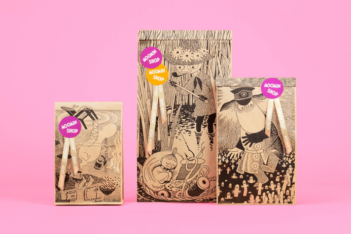 moomin, packaging, bond