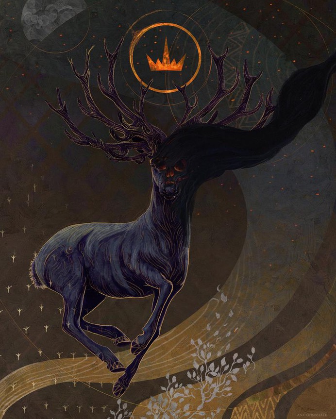 Deer by AnatoFinnstark