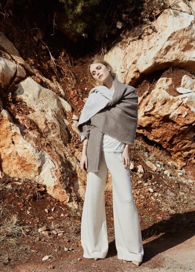 Fashion clothing woman mountains mountain white brown