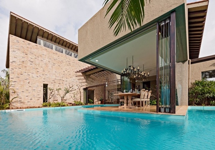 Indian Monsoon Retreat Enhancing the Feeling of Freedom #india #architecture #retreat