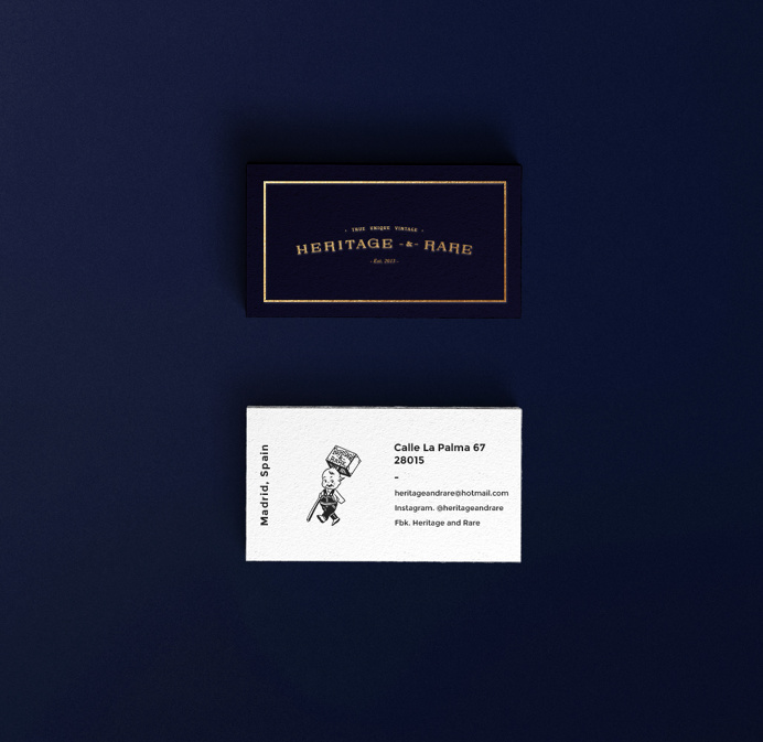Heritage & Rare :: Madrid, Spain - Fine Vintage Apperal - DeadStock / Cards