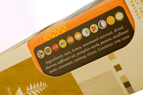 Twofish Baking Company:Â Granolas - TheDieline.com - Package Design Blog #packaging #food