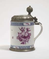 TANKARD, Meissen, 2. Third 18. Century #porcelain
