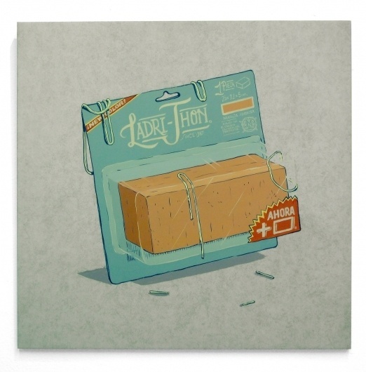 Smithe #brick #packet #illustration #art #package