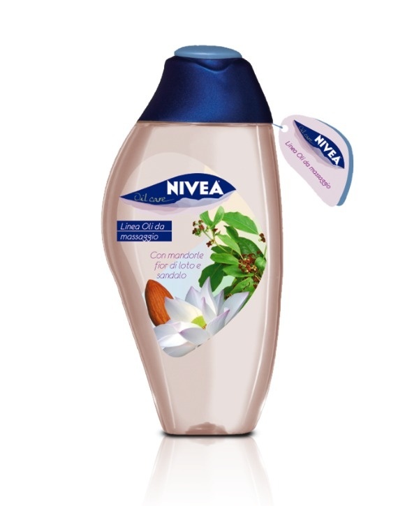 Nivea Massage Oils - Package Design #packaging #caselli #fresh #design #body #nivea #care #transparent #massage #pack #anna #personal #package #oil
