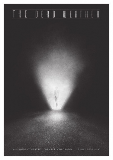 The Dead Weather - Rodrigo Maia #fog #rodrigo #illustration #poster #maia #light
