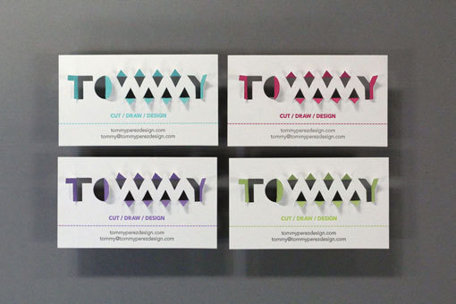 TommyPerezBC_07 #die #cut #business #print #simple #cards