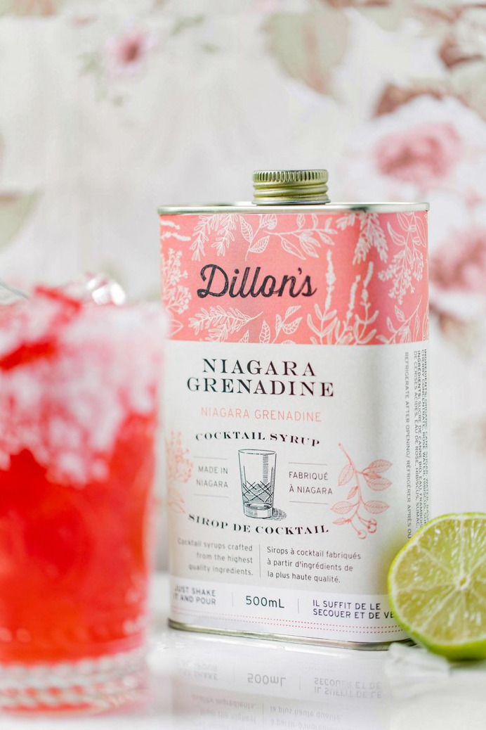 Dillon's Cocktail Syrups Package Design