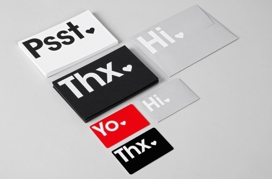 Studio Lin #typography #print #design #stationery