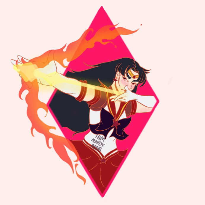 sailor mars – diamond
