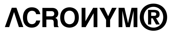 ACRONYM #logo #brand