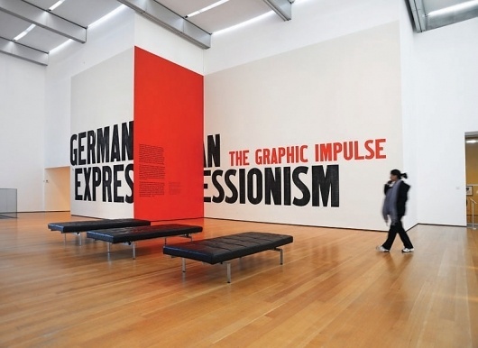 The Department of Advertising and Graphic Design #expressionism #moma #german