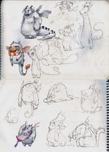 Character design on the Behance Network #illustration