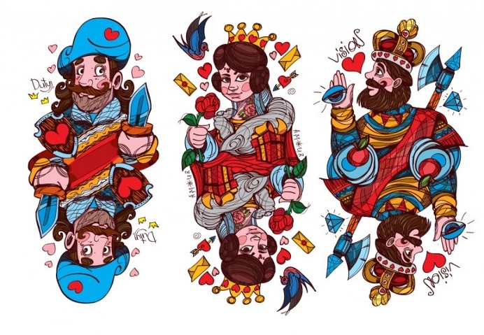 Original deck of playing cards
