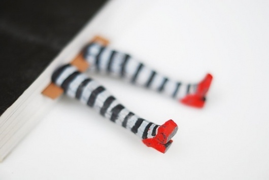 Wicked witch Unusual art bookmark Wierd gift idea by HoneyCase2 #witch #wicked #awesome #bookmark