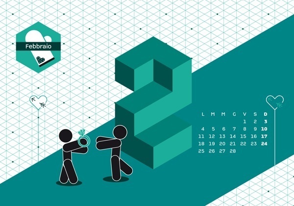 Calendario Algoritmo 2013 by o-zone , via Behance #illustration #vectors #illustrated #vector illustration