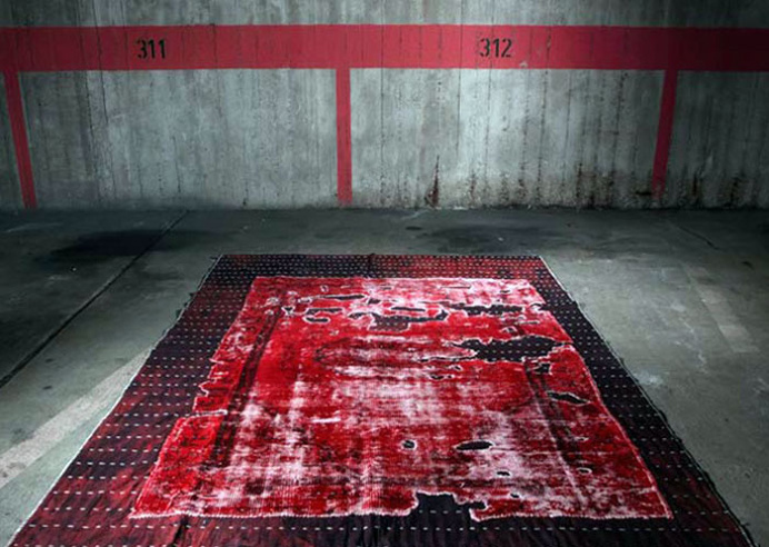 Handmade Patchwork Rug Design by Miinu