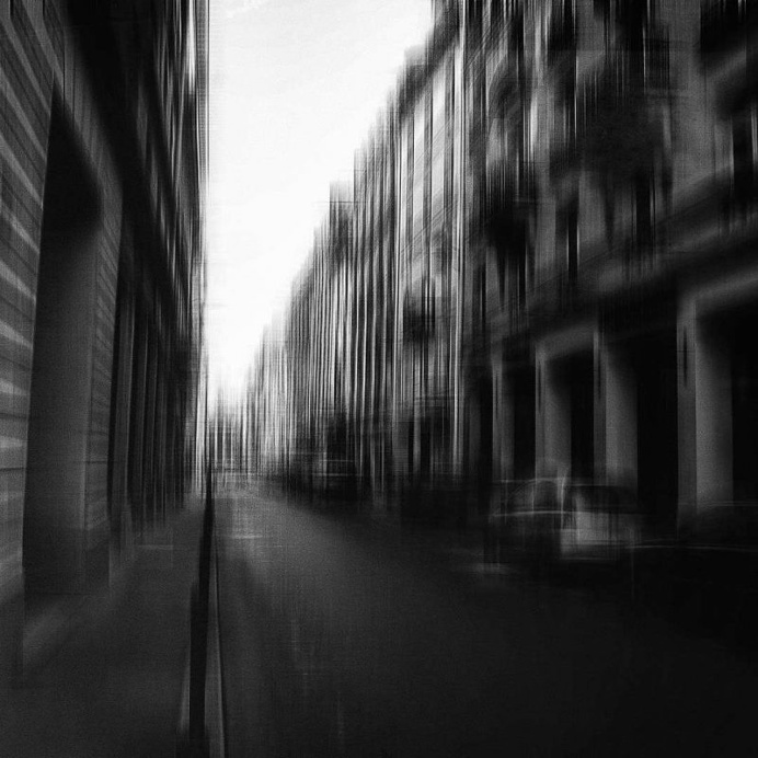 Expressionistic Black and White Architecture Photography by Neda Vent Fischer