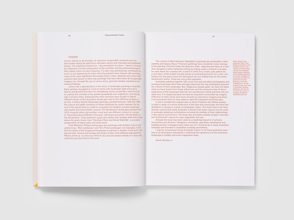Using Australian Colour | Nexus Designs #print #type #grid #layout #book #editorial
