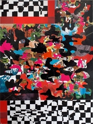 Bjorn Copeland > Artwork: Scramble #collage #copeland #bjorn