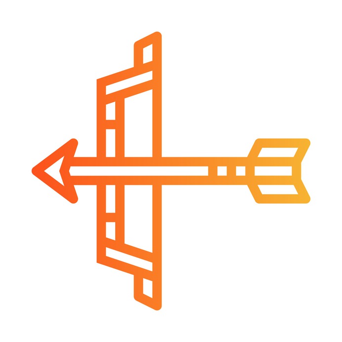See more icon inspiration related to sports and competition, miscellaneous, hunter, bow and arrow, archery and weapons on Flaticon.