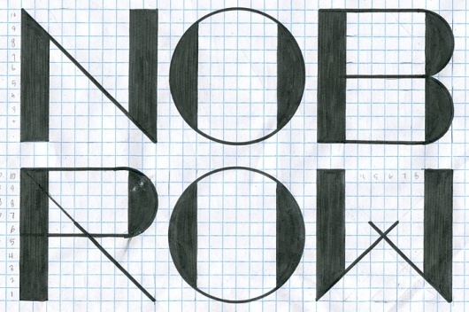 Nobrow – Micah Lidberg #lidberg #micah #drawn #logo #nobrow #typography