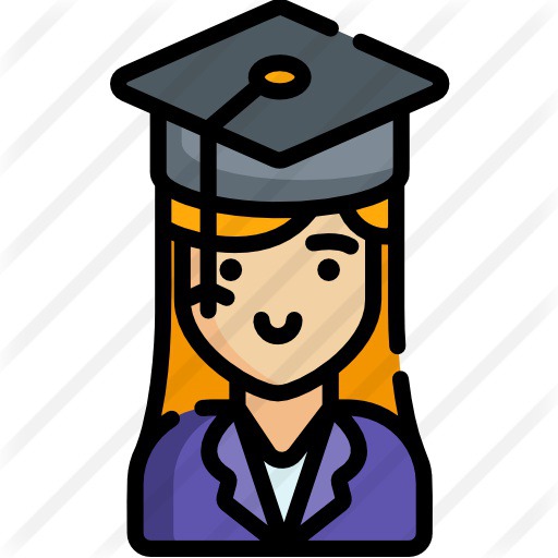 See more icon inspiration related to graduation cap, education, user, graduation, girl, woman, avatar, person and people on Flaticon.