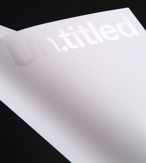 Un.titled ID on the Behance Network #letterhead