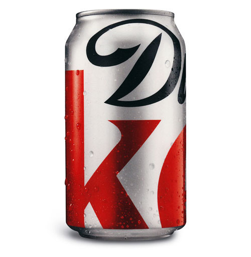 Creative Review - Diet Coke makes cropped logo packaging permanent #packaging #cola