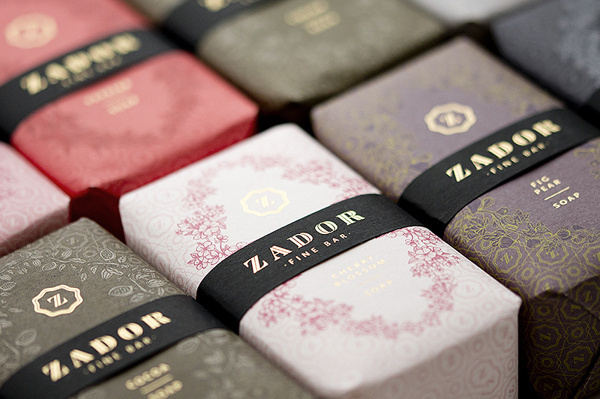 ZADOR on Behance #packaging #soap #print #foil