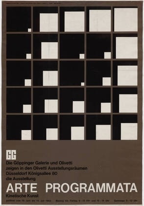 FFFFOUND! | MoMA | The Collection | Enzo Mari. Arte Programmata, Kinetische Kunst. 1963 #design #graphic #illustration #posters #moma
