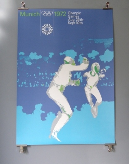 Otl Aicher 1972 Munich Olympics - Posters - Sports Series #otl #1972 #aicher #olympics #munich