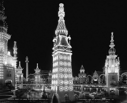 Dark Roasted Blend: Phantasmagorical Coney Island: City of Fire #island #photography #coney