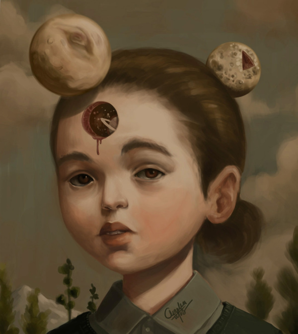 Waktu Membatu on Behance #illustration #surreal