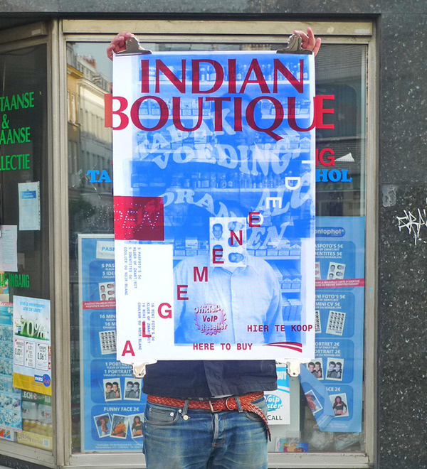 Studio Fluit: Vincent Metamorphosis Exhibition #color #storefront #poster #typography