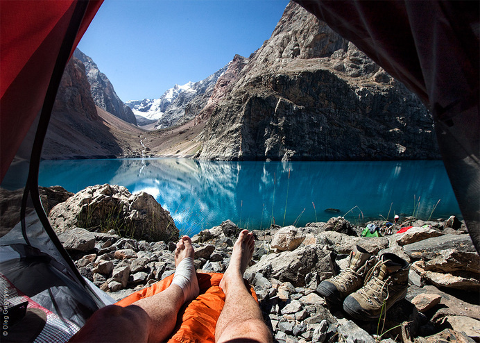 Morning Views From The Tent #photos #travel