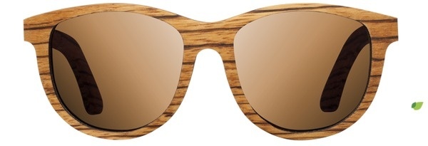 Shwood | Neskowin | Zebrawood | Wooden Sunglasses #glasses #wooden #zebrawood #sunglasses #wood #neskwoin #shwood