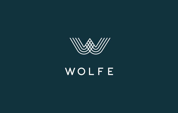 Wolfe Logo by Equal Parts Studio #branding #logo #monogram #wordmark #type #typography