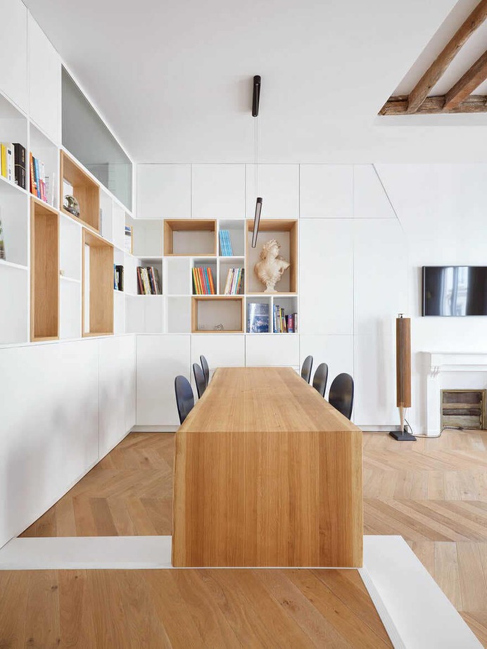Parisian Apartment Refurbishment / JCPCDR Architecture