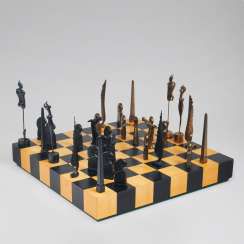 Chess game. Paul Wunderlich