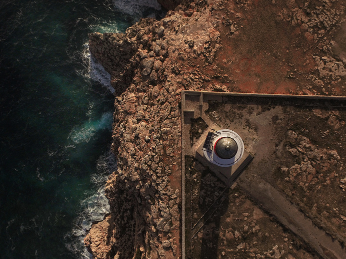 Formentera drone footage from above beautiful landscape nature air spain inspire photography designblog www.mindsparklemag.com sea mountain