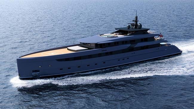 Introducing Marco Ferrari's F65 Superyacht Concept. What do you think of this fantastic superyacht concept? #yachting #yacht