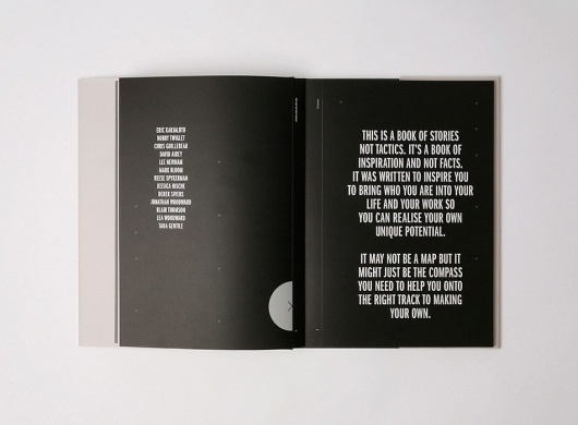Believe in: You are the Map Maker — Collate #maker #in #book #map #cover #grid #believe #circle #grey