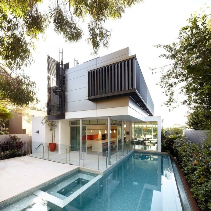 Showcasing a Dramatic Architecture Composition: Wentworth Rd house #architecture