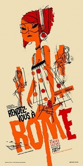 Fleet Street Scandal #rome #rendezvous #roman #kevin #illustration #poster #dart