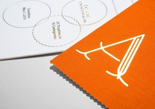 Studio Lin — High-res Special | September Industry #orange #lin #studio #type #core77 #foil