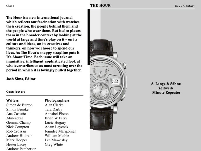 The Hour Website #jkj